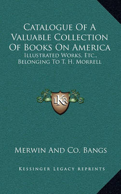 Cover of Catalogue of a Valuable Collection of Books on America