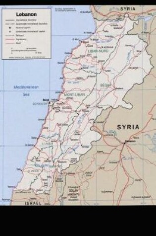 Cover of Current Map of Lebanon Journal