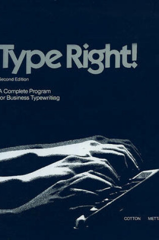 Cover of Type Right!