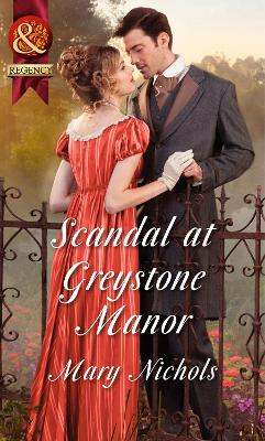 Book cover for Scandal At Greystone Manor