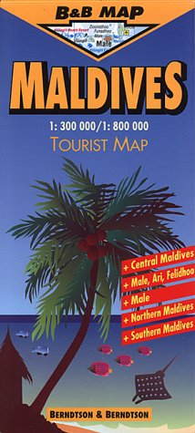 Book cover for Maldives Map