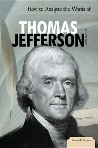 Cover of How to Analyze the Works of Thomas Jefferson