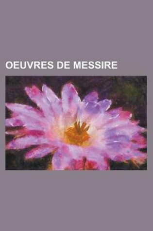 Cover of Oeuvres de Messire