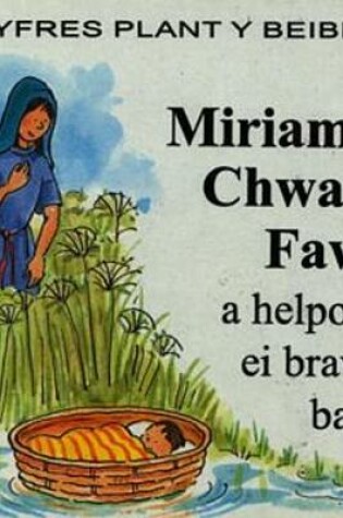 Cover of Cyfres Plant y Beibl: Miriam y Chwaer Fawr a Helpodd ei Brawd Bach