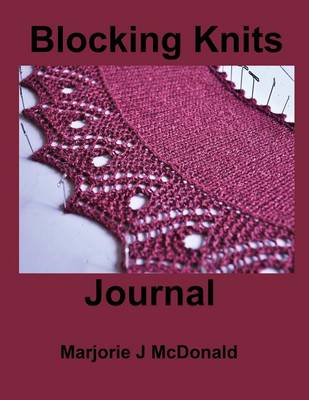 Book cover for Blocking Knits Journal