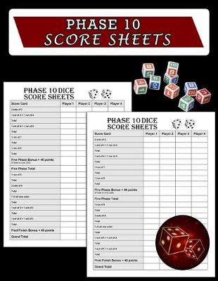 Book cover for Phase 10 Score Sheets