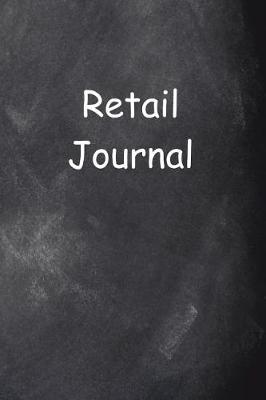 Book cover for Retail Journal Chalkboard Design