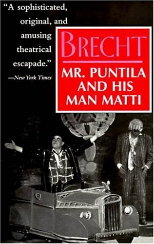 Book cover for Mr Puntila and His Man Matti