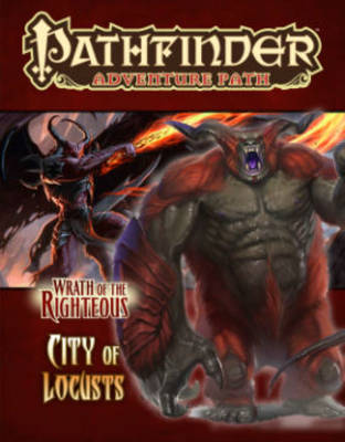 Book cover for Pathfinder Adventure Path: Wrath of the Righteous Part 6 - City of Locusts