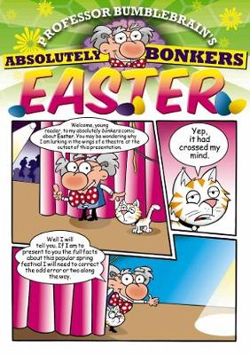 Book cover for Professor Bumblebrain's Absolutely Bonkers Easter