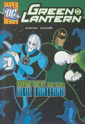 Book cover for Green Lantern Battle of the Blue Lanterns