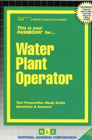 Cover of Water Plant Operator