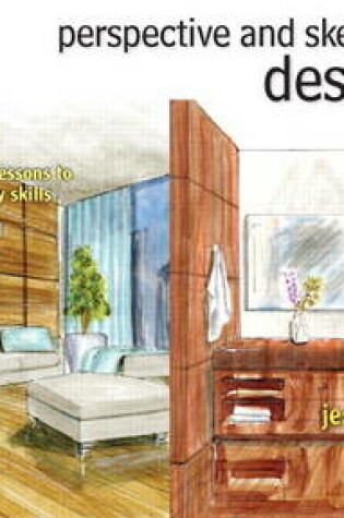 Cover of Perspective and Sketching for Designers Plus MyInteriorDesignKit with Pearson eText -- Access Card Package