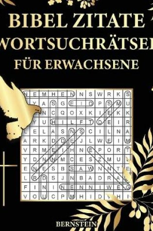 Cover of Bibel Zitate Wortsuchratsel fur Erwachsene
