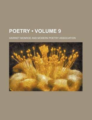 Book cover for Poetry (Volume 9)