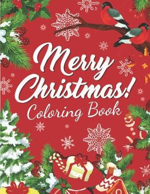 Book cover for Merry Christmas Coloring Book