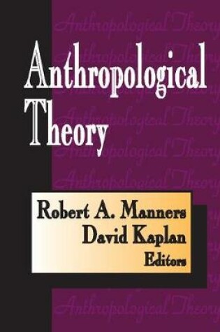 Cover of Anthropological Theory