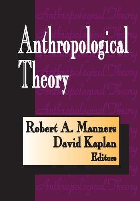 Book cover for Anthropological Theory