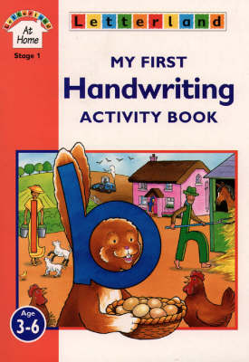 Book cover for My First Handwriting Activity Book