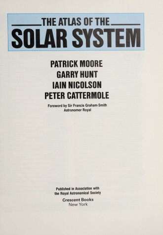 Book cover for Atlas of the Solar System