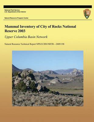 Book cover for Mammal Inventory of City of Rocks National Reserve 2003