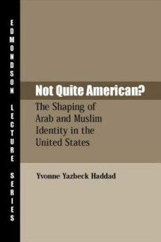Cover of Not Quite American?