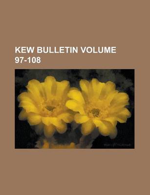 Book cover for Kew Bulletin Volume 97-108