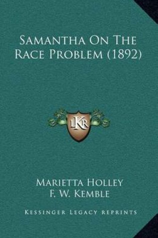 Cover of Samantha on the Race Problem (1892)