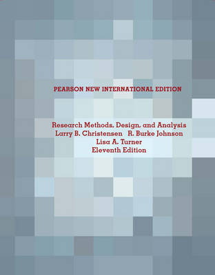 Book cover for Research Methods, Design, and Analysis PNIE, plus MySearchLab without eText