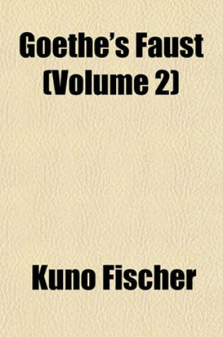 Cover of Goethe's Faust Volume 2