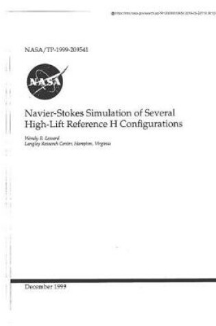 Cover of Navier-Stokes Simulation of Several High-Lift Reference H Configurations