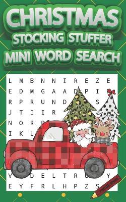 Book cover for Christmas Stocking Stuffer Mini Word Search