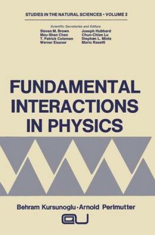 Cover of Fundamental Interactions in Physics