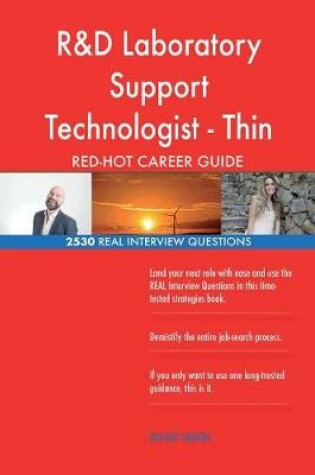 Cover of R&D Laboratory Support Technologist - Thin Film Deposition (... RED-HOT Career;