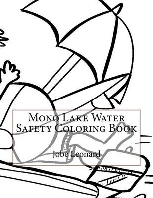 Book cover for Mono Lake Water Safety Coloring Book