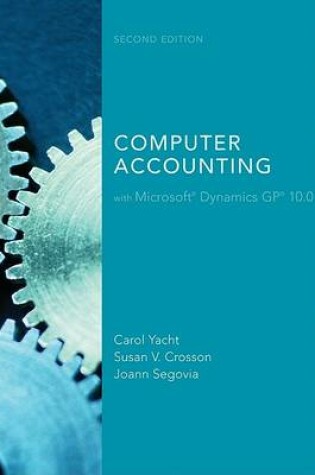 Cover of Computer Accounting with Microsoft Dynamics GP 10.0