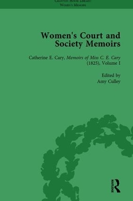 Book cover for Women's Court and Society Memoirs, Part I Vol 3