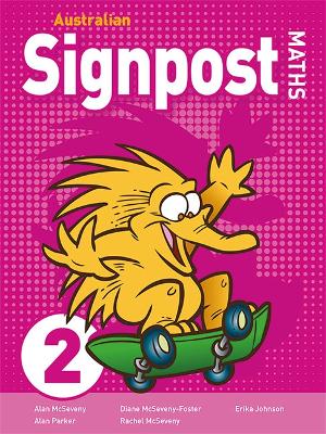 Book cover for Australian Signpost Maths 2 Student Book (AC 8.4)