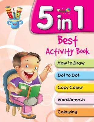 Book cover for 5 in 1 Best Activity Book