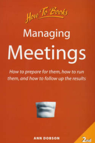 Cover of Managing Meetings