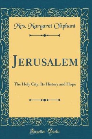 Cover of Jerusalem