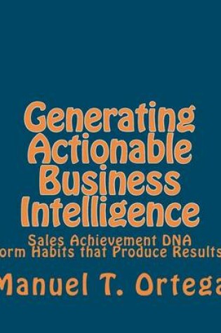 Cover of Generating Actionable Business Intelligence