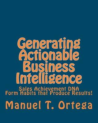 Book cover for Generating Actionable Business Intelligence
