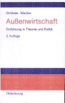 Book cover for Au�enwirtschaft