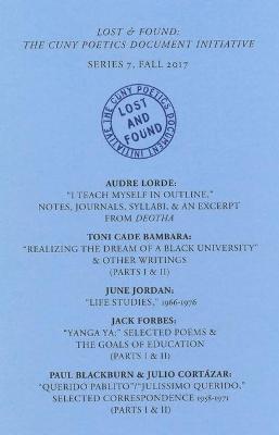 Book cover for Lost & Found: The CUNY Poetics Document Initiative, Series VII