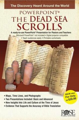 Cover of PowerPoint Dead Sea Scrolls