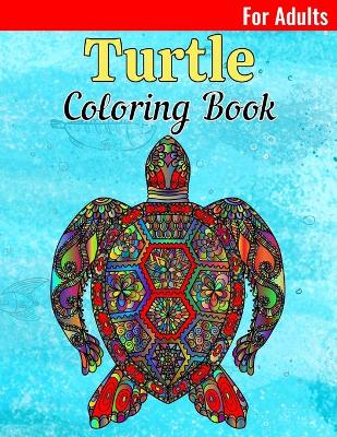 Book cover for Turtle Coloring Book