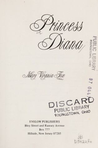 Cover of Princess Diana