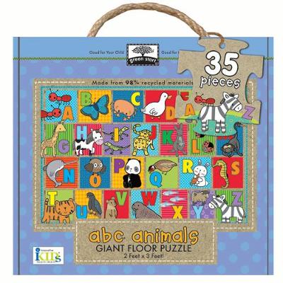 Book cover for Green Start Giant Floor Puzzles: ABC Animals (35 Piece Floor Puzzles Made of 98% Recycled Materials)