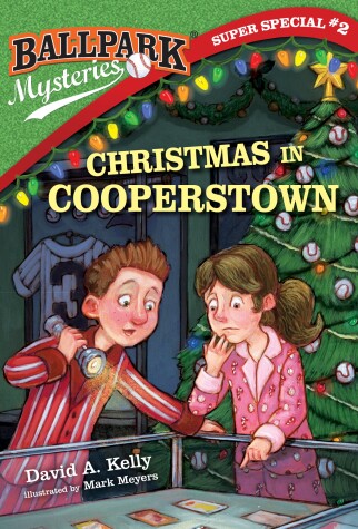 Book cover for Ballpark Mysteries Super Special #2: Christmas in Cooperstown